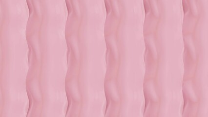 Poster - Abstract pink background with wavy and curvy motion animation