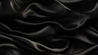 Black fabric wonder. Gentle waves on a shiny backdrop. Perfect for festive designs. A touch of sophistication.