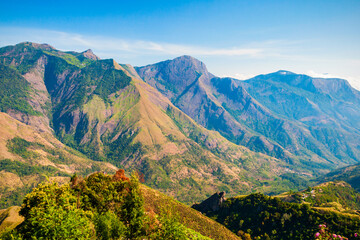 Wall Mural - Western Ghats mountain range, India