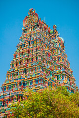 Wall Mural - Meenakshi Amman Temple in Madurai