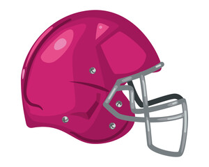 Poster - american football helmet icon