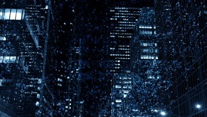 Digital Transformation of Smart City Wireless Data Code Network System