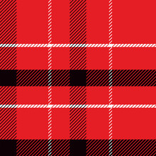 New Year. Christmas Backgrounds In Rustic Style. Red Green Black Christmas Tartan, Vector Patterns Of Fabric Texture Of A Flannel Shirt In The Style Of A Lumberjack. Design For Packaging.