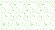 Green Dots. Spots, Specks, Grains, Confetti, Snow, Stars With Transparent Background. Green Color Grainy Pattern Texture.