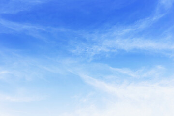 Wall Mural - the sky is blue with clouds, beautiful by nature.