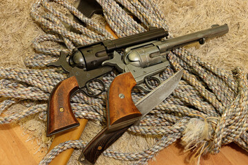 old west revolvers , single action revolvers