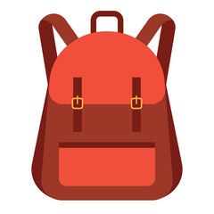 Sticker - School Bag Illustration