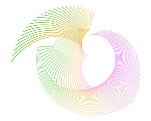Poster - abstract spiral