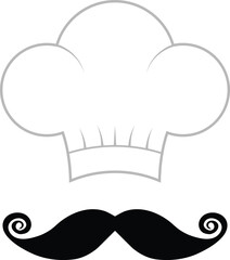 Chef Hat vector image or clip art