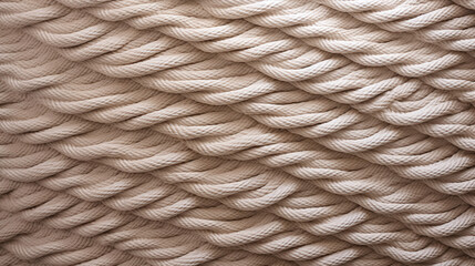 White mesh rope texture background