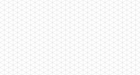 Poster - Isometric grid seamless pattern. Isometric grid template. Seamless isometric grid mockup. Vector illustration