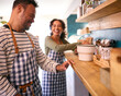 © Monkey Business - Woman And Man With Down Syndrome Working In Coffee Shop Or Restaurant