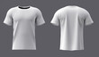 © om - white t-shirt mockup, 3d rendering, men's sports shirt, front view, side view, apparel design, t-shirt template, sports shirt mockup, clothing mockup, fashion design, mockup set, apparel presentation,