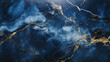 © ReneLa/Peopleimages - AI - Blue marble abstract design countertop. Texture paint stone background pattern