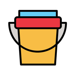 Sticker -  And Art Bucket Icon