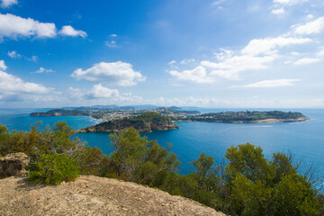 Naklejka na meble Landscape of Procida from Vivara