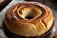 Cinnamon Roll, AI Generated Pastry Bun