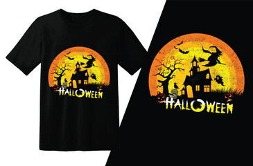 Wall Mural - Happy Halloween T-shirt victor Design