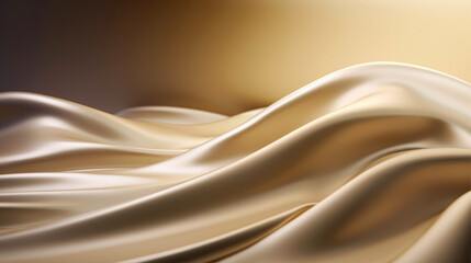 Abstract gold silk texture background. Elegant luxury satin cloth with wave. Prestigious, award, luxurious background. .