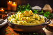 © Sunshower Shots - Mashed potatoes with chives, fall season cooking, Thanksgiving side dish