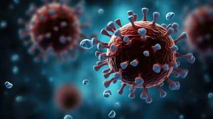 Poster - Coronavirus 2019-nCov novel coronavirus concept.