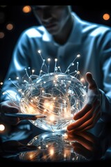 Aufkleber - The advancement of technology will allow us to communicate and connect anytime.