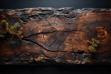 Aufkleber - trunk solid wood texture