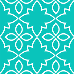 Wall Mural - Vector. Perforated bright patterns Papel Picado pattern on a colored background. Hispanic Heritage Month. Flowers seamless pattern for web banner, poster, cover, splash, social network.