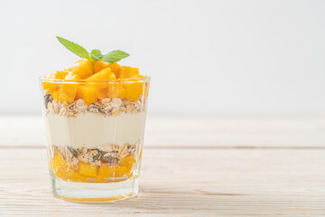 Poster - mango yogurt with granola