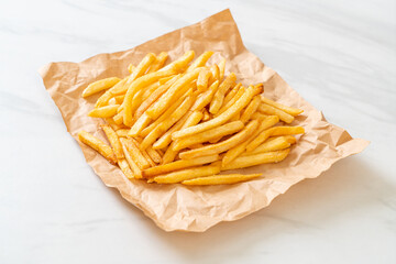 Sticker - French fries with sour cream and ketchup