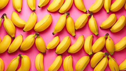 Wall Mural - Bunch of bananas background