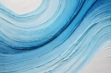 Abstract background in blue pastel colors, realistic water painted textured dynamic wallpaper