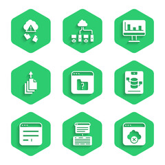 Poster - set file missing, server, data, web hosting, failed access cloud storage, browser window, export, mo