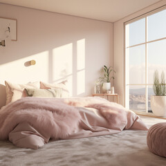 Wall Mural - Pink Interior