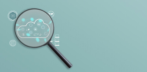 Aufkleber - 2d rendering technology Cloud computing 