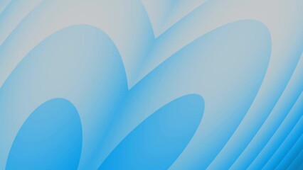 Poster - Abstract blue background with animated diagonal stripes pattern.