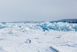 Fototapeta Na ścianę - Coast of lake Baikal in winter