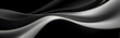 a black and white photo of a very smooth and flowing material Generative AI