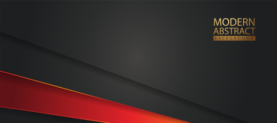 Poster - Modern abstract background with lines shape and shadow effect