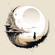 © Kevin - Artistic Style Moon Cartoon Moon
