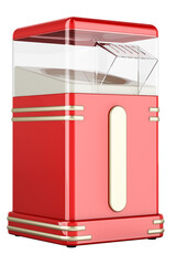 Poster - Hot Air Popcorn Popper Machine, Air Popper Popcorn Maker, 3D rendering isolated on transparent background