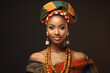 © Florian - Portrait of a young African woman in a traditional Nigerian dress