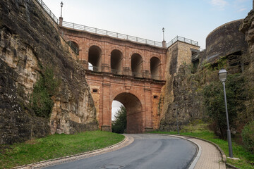 Sticker - Castle Bridge (Schlassbreck) - Luxembourg City, Luxembourg