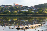 Fototapeta Natura - Tihany panorama from inner lake view