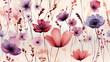 Seamless Wildflowers Pattern