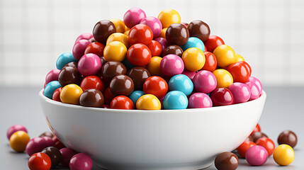 Wall Mural - candy in a bowl, attractive, engaging, HD wallpaper, background Photo