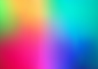 Colorful background image with rainbow gradient colors.