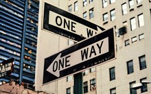 Sign,sign, Street, New York, City, Nyc, Direction, Signs, Street Sign, Broadway, Way, Road, Building, Usa, One Way, Traffic, Manhattan, Urban, Arrow, Signpost, One, Architecture, Downtown, America, Co