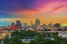 San Antonio, Texas, USA Downtown Skyline