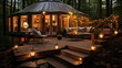 © Outlier Artifacts - Yurt Resort in the Forest